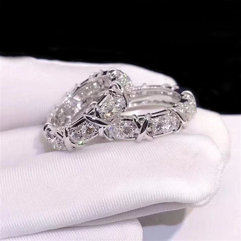 Best gift 🎁Cross full diamond ring