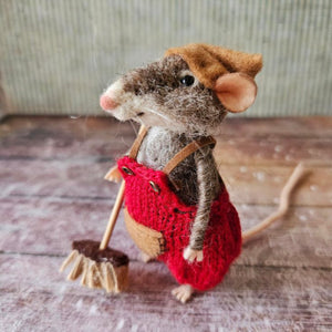 WhiskerWool - Needle Felted Mouse