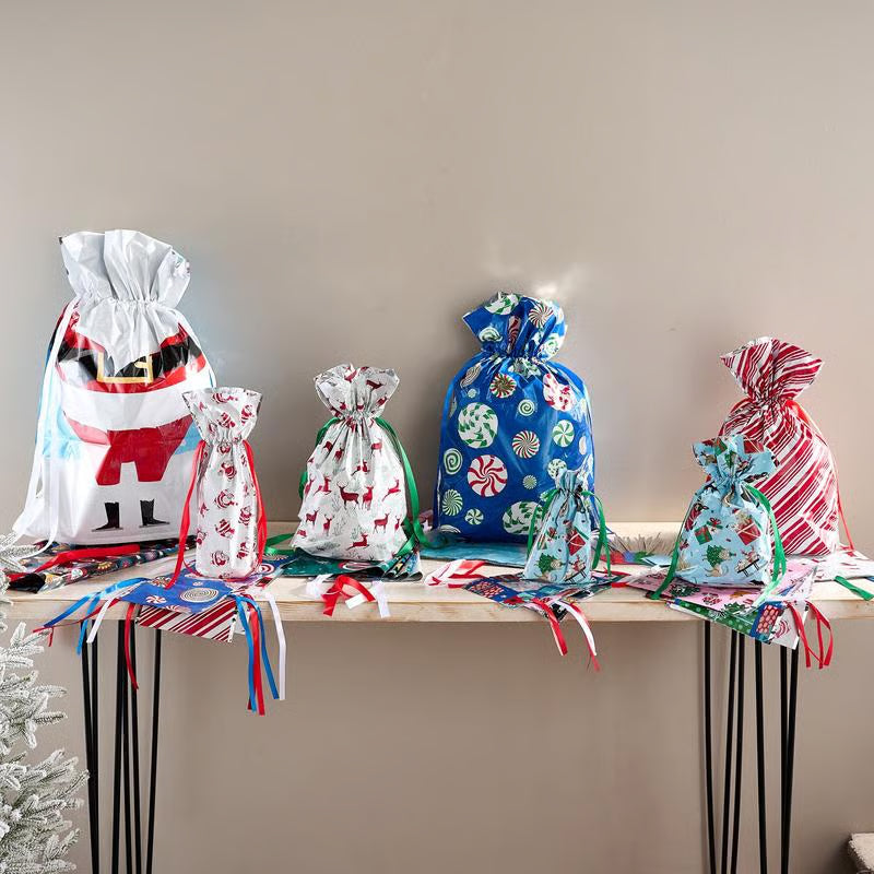 MerryPouch – Christmas Drawstring Gift Bags 🎄