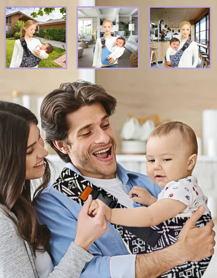 CozyStride – Breathable Adjustable Toddler Carry Sling
