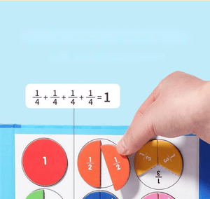 FractionMag – Montessori Magnetic Puzzle