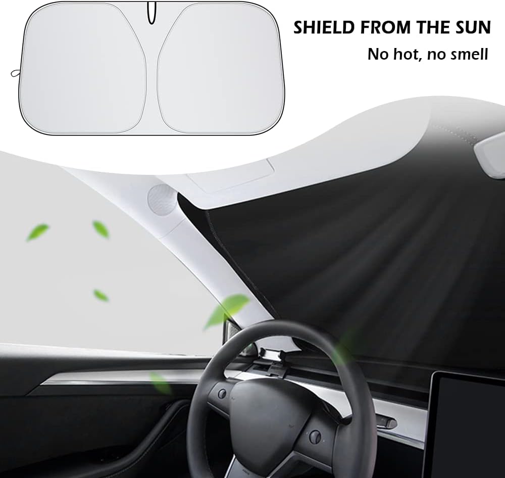 Titanium silver thickened Car Windshield Sun Shade