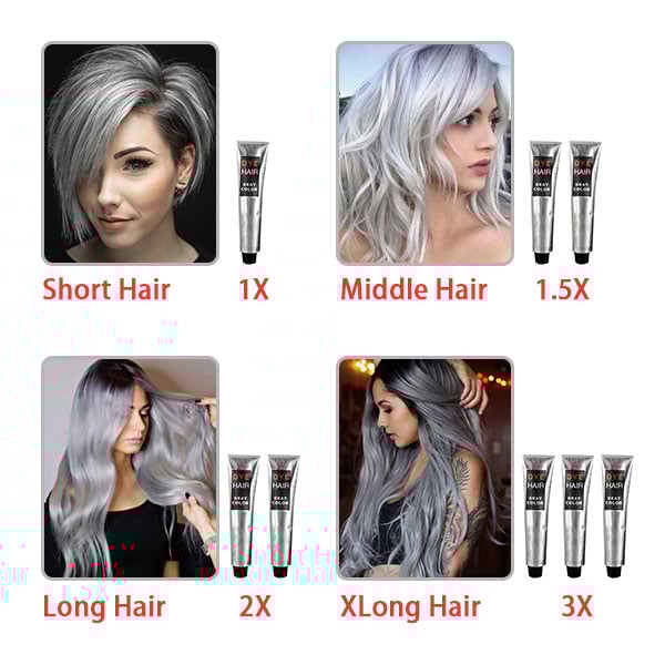 Silvique | Platinum Gray Shine Hair Dye