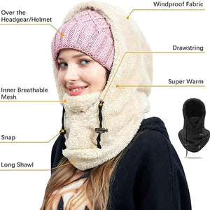 FrostGuard Sherpa Hood  Mask marnetic