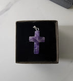 PureAura - Spiritual Crystal Heart Cross