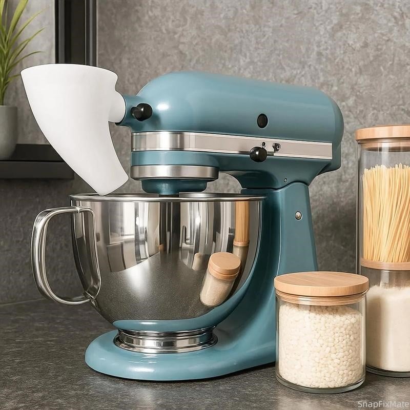 🔥LAST DAY 49% OFF - ✨Flour Funnel for Kitchen Stand Mixer