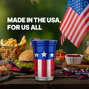 🇺🇸 250th Anniversary Patriotic Aluminum Party Cups