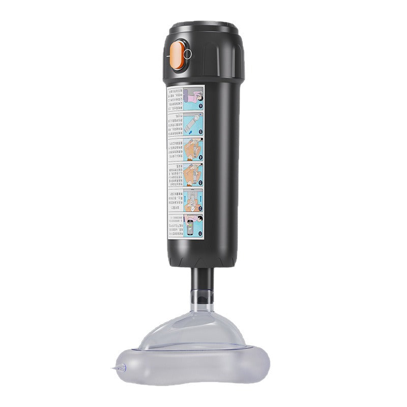 AirGuard – One Button Emergency Airway Suction Device