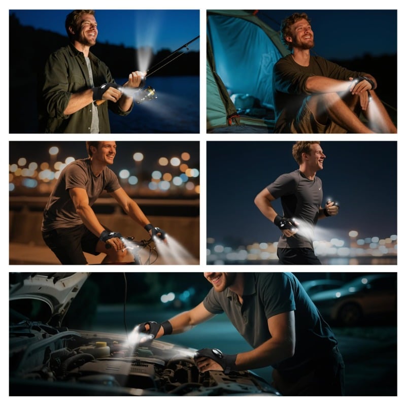 FlashGrip - Light Where You Need It, Hands-Free