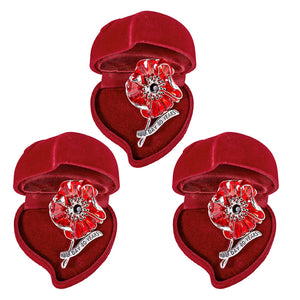 VictoryBloom – VE Day 80th Anniversary Poppy Brooch