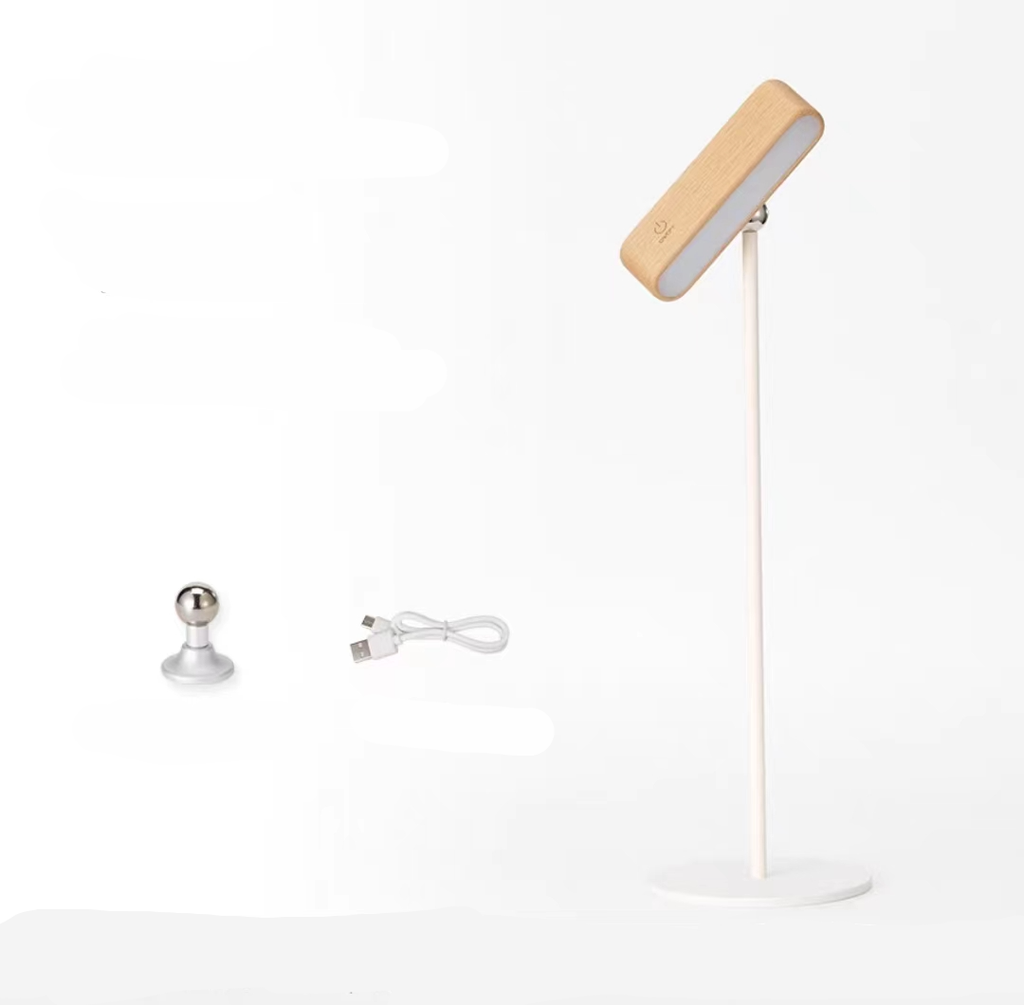 TimberLight - Elegant Magnetic Desk Lamp