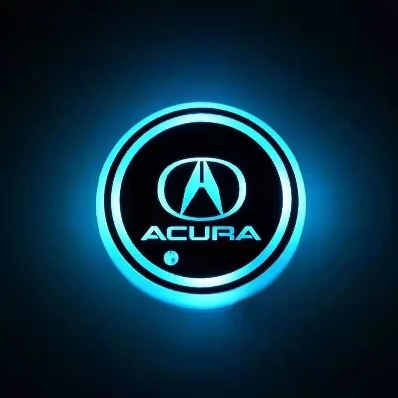 NeonCruise - 7-Color Ambient Car Coasters | Tap-Control Glow System