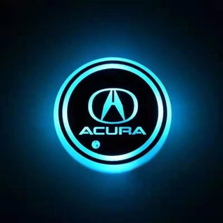 NeonCruise - 7-Color Ambient Car Coasters | Tap-Control Glow System