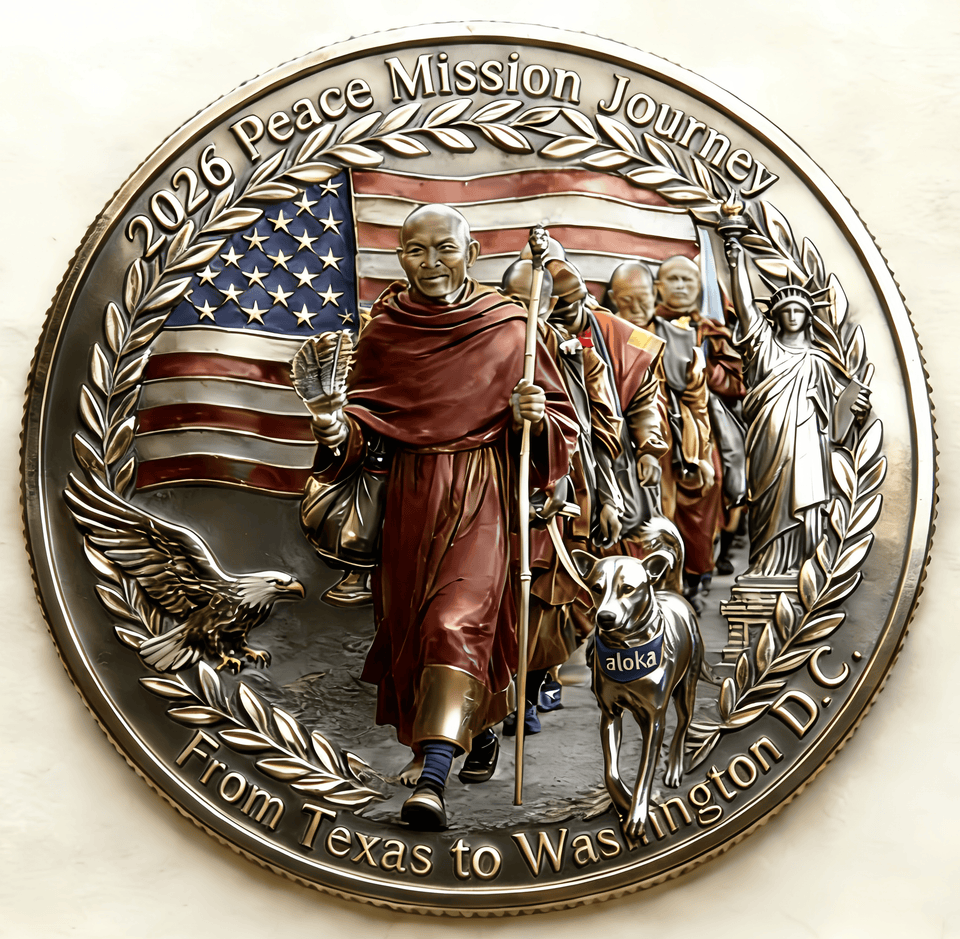 Walking for Unity - Commemorative Coin