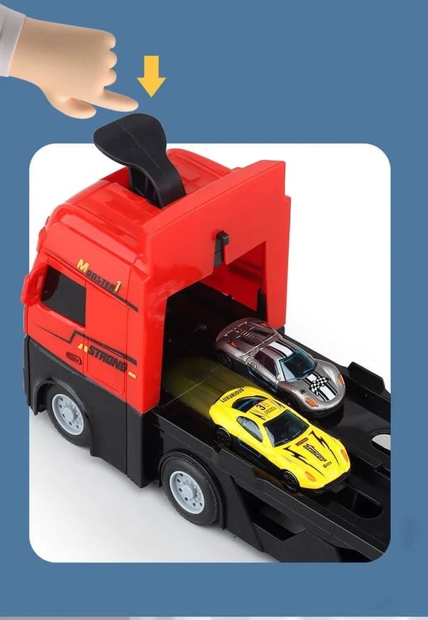 MotoMorph - Giant Racing Truck with Ejector Track