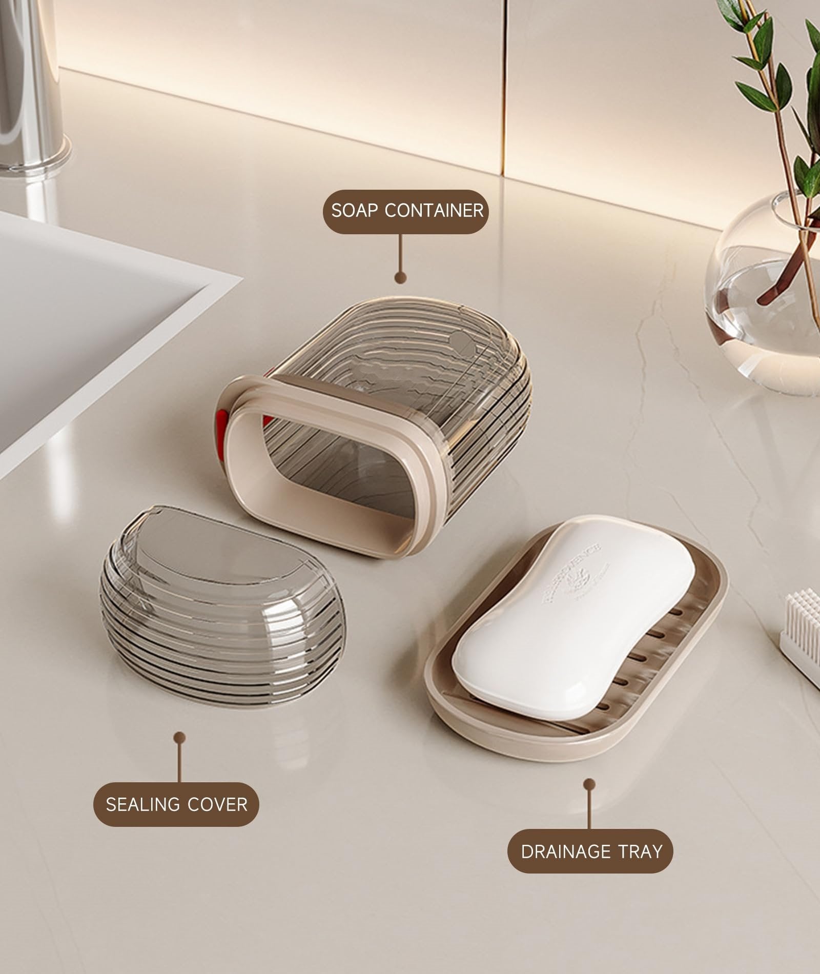 CleanPod – Hygienic Travel Soap Holder
