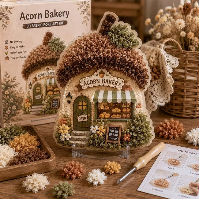 DreamWeave – Storybook Village Fabric Art Kit