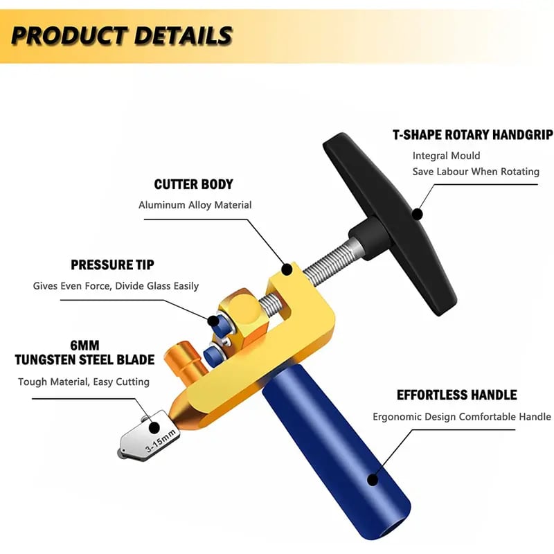 SharpEdge – Portable Hand Tool for Clean Tile Cutting