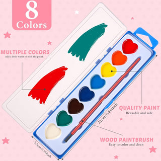 LoveStroke – Mini Watercolor Paint Set