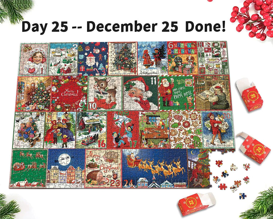 MerryPieces – Advent Calendar Jigsaw Puzzle
