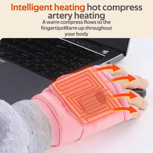 GlowWarm -  USB Heated Comfort Gloves