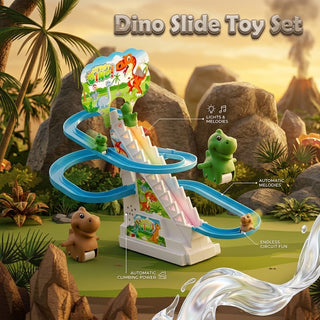 DinoDash – Electric Mini Dino Racing Adventure Track Set