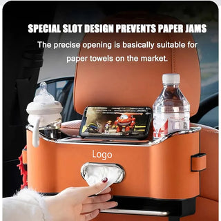 SeatSaver – Multi-Pocket Seat Back Storage Box