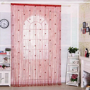 FloralGrace | Multi-Purpose Decorative Rose Curtains