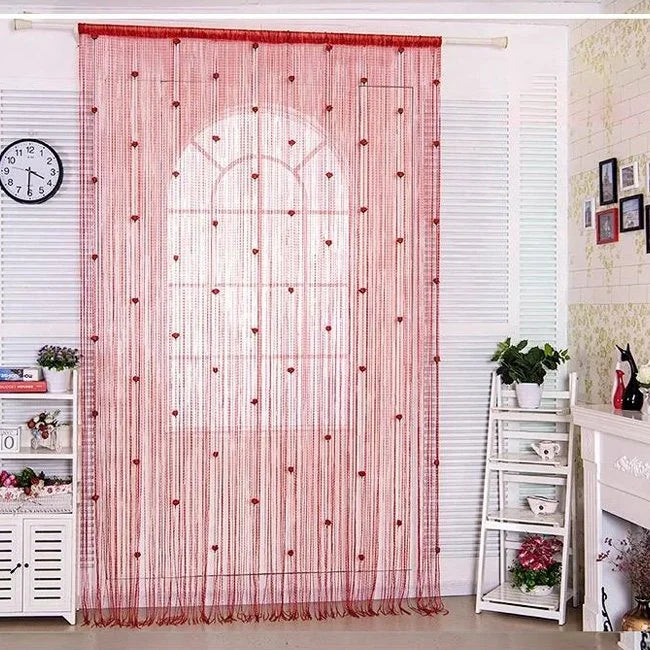 FloralGrace | Multi-Purpose Decorative Rose Curtains