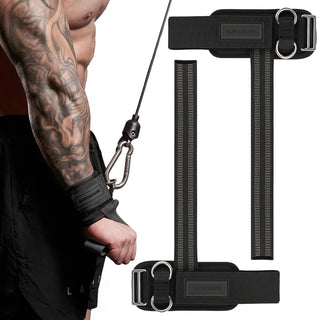 GripCore – Premium 2-in-1 Weight Lifting Wrist Straps