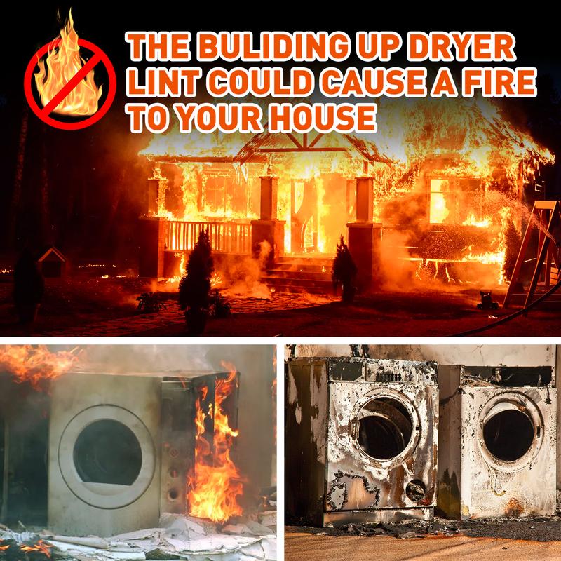 FluffFree - Dryer Vent Cleaner for a Safer Home