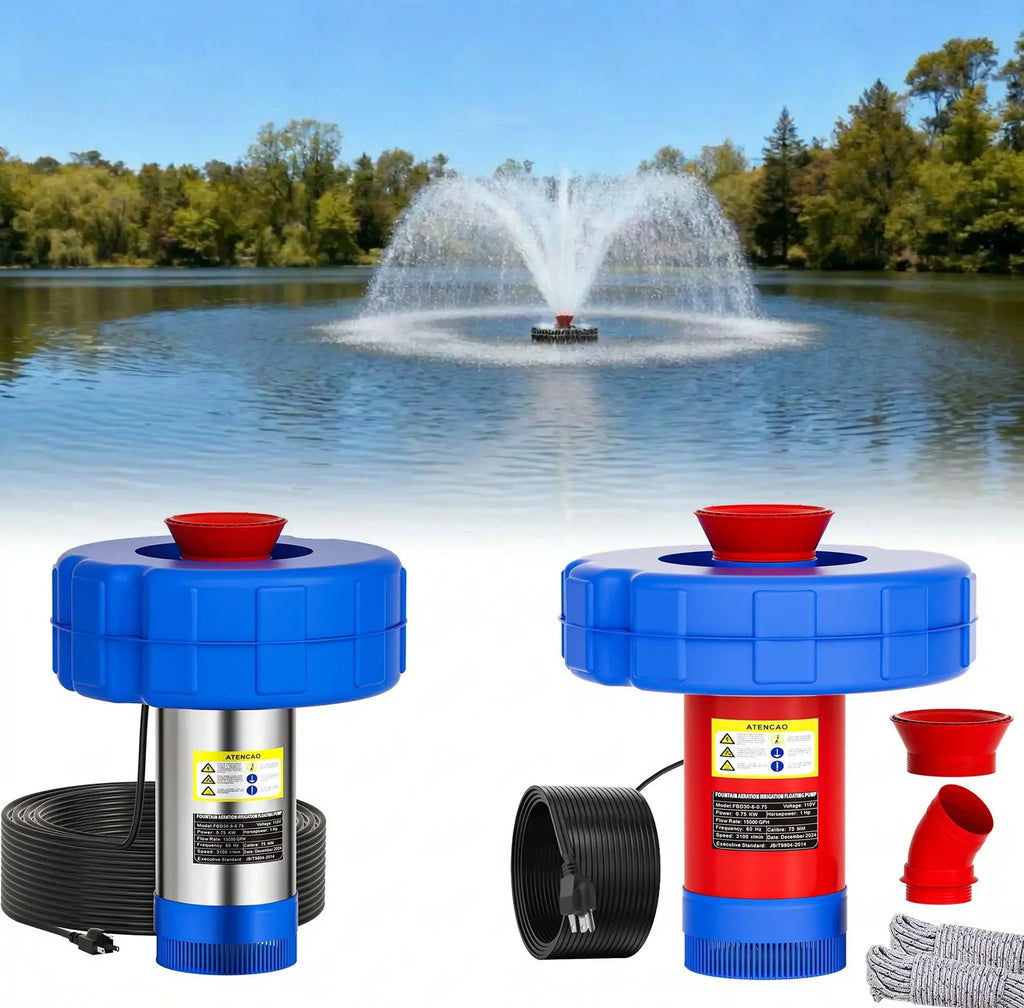 AquaFlow – 1HP High-Performance Pond Aerating Fountain