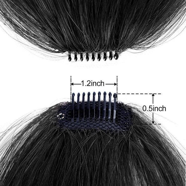 FringeEase – Instant Clip In Bangs