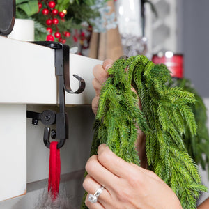 FestiveFix | Adjustable No-Slip Stocking and Garland Holder