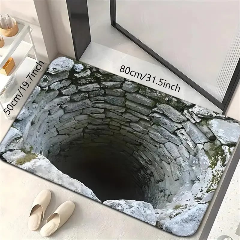 DepthDive - Eye-Catching 3D Doormat