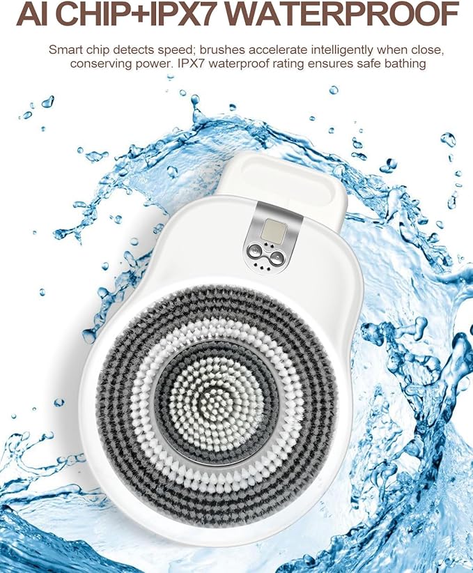 VibeClean - Electric Exfoliating Shower Brush