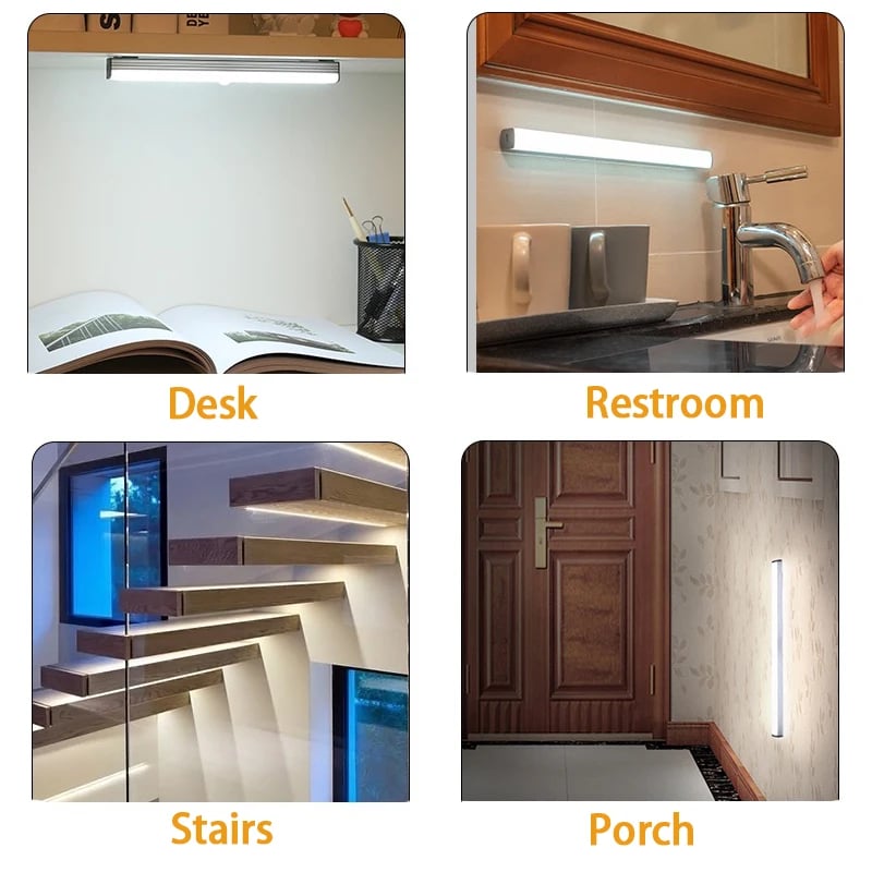 BrightSense - Motion-Activated Rechargeable Light