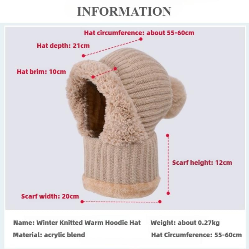 NordicGlow - Luxe Knit Cozy Cap with Arctic Warmth