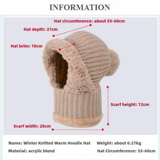 NordicGlow - Luxe Knit Cozy Cap with Arctic Warmth