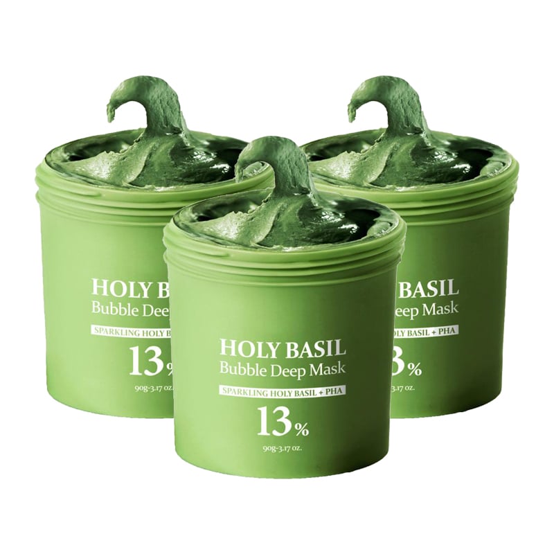 GlowBloom - Basil Bubble Pore Detox Mask