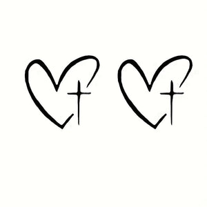 BlessedRide – Faith-Based Rearview Mirror Decal