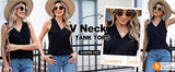 SereneFit - Chic Sleeveless V-Neck Top for Everyday Ease