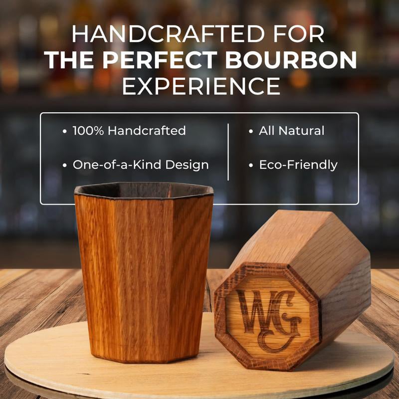OakEssence - Handcrafted Charred Whiskey Cup