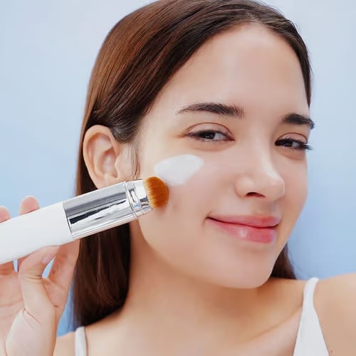 LumiMorph - Smart Color-Changing Glow Foundation