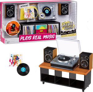 📀Mini Playable Record Player Set