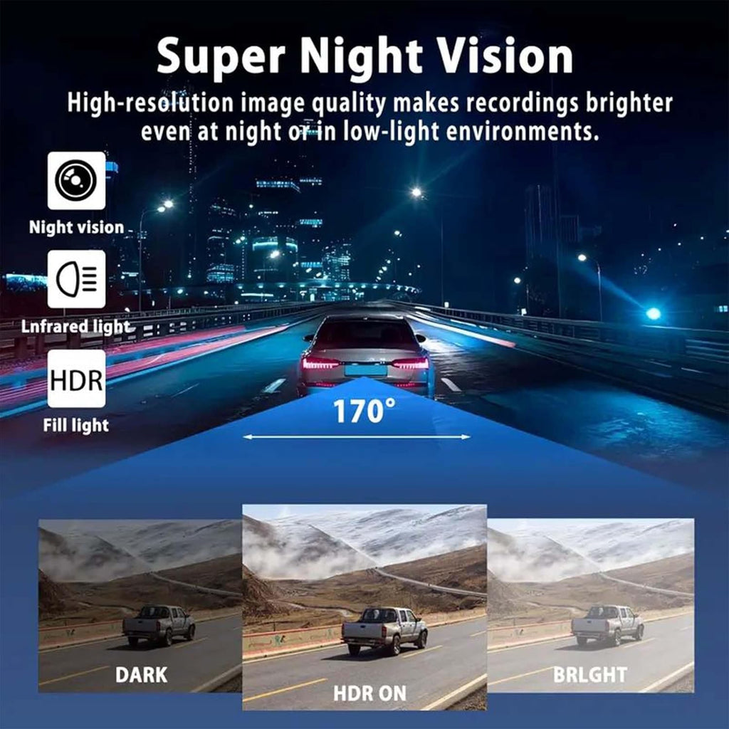 DriveGuard – Full View Car Dashcam System