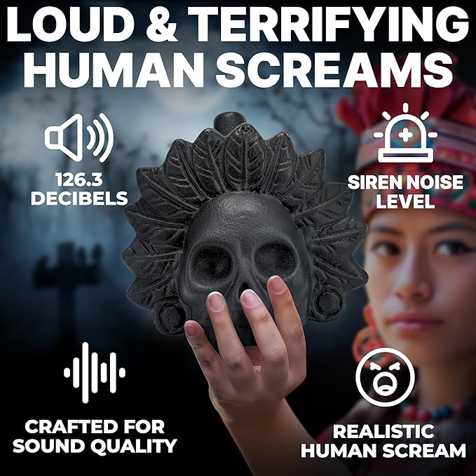 GhostScream | Premium Aztec Loud Ghost Whistle