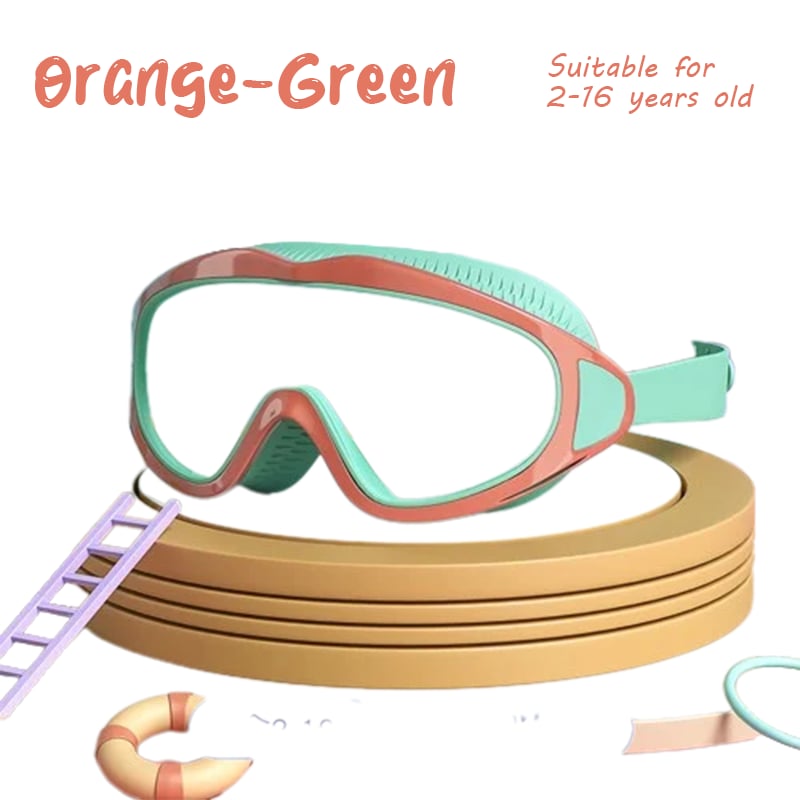 AquaView | Wide-Lens Waterproof Swim Goggles