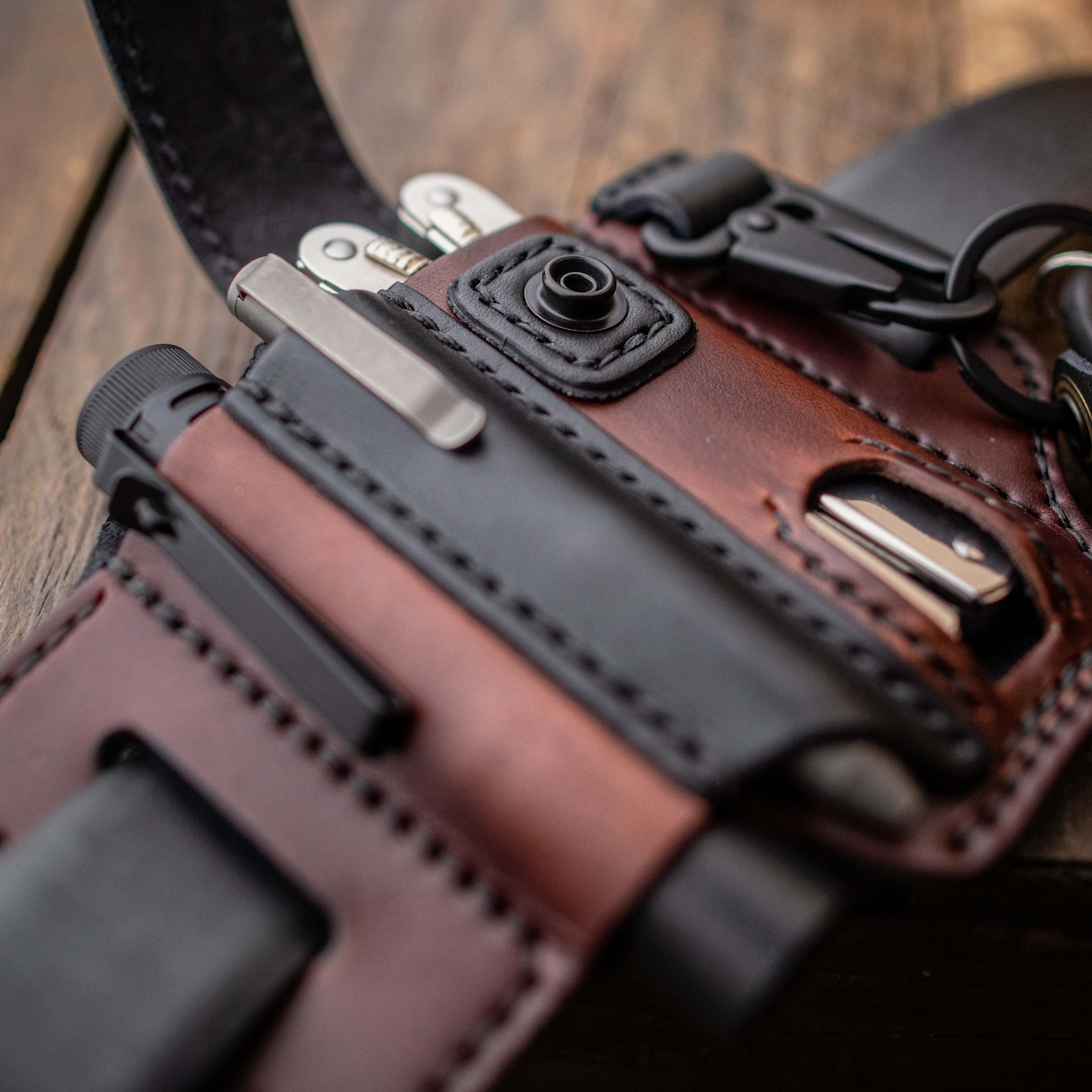 FlapJax - Premium Leather Tool Organizer