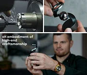 LevityOrb – Suspended Gyroscope Desktop Décor